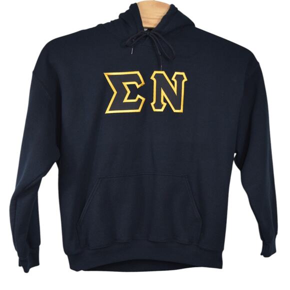 Sigma Nu Hoodie XL - Greek Letters Pullover - Picture 1 of 5